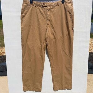 Daniel Cremieux Newport Tan Chinos 100% Cotton Relaxed Fit 40/30